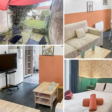 דירה Havre De Paix Avec Jardin Prive אנגולם